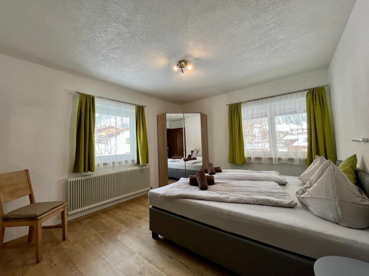 Ferienwohnung Wetterstein Lermoos Ngoại thất bức ảnh
